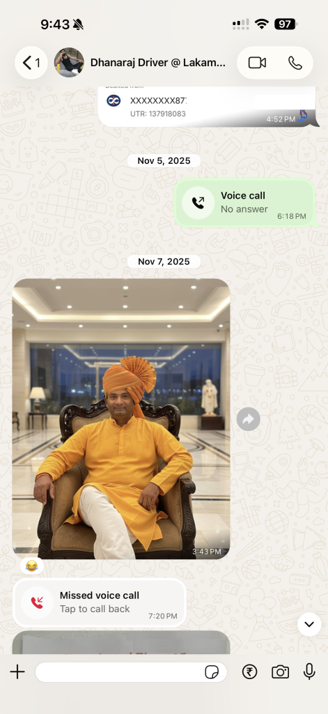 He made me a maharaja. Two minutes. Zero rupees.